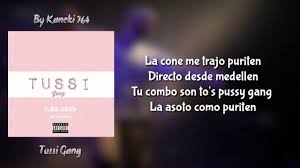 Tussi Gang Letra Eladio Carrion Gucci Gang Spanish Remix Youtube