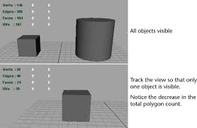 A model isn´t necessarily better than another because it has a higher polycount. Display The Polygon Count In The Scene View Maya 2016 Autodesk Knowledge Network