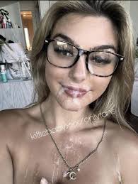 Cum is the prettiest makeup!