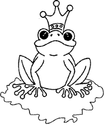 Frosch Mit Krone 3 Ausmalbild Malvorlage Tiere