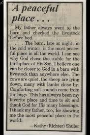 Barns I Feel The Same Way When I Visit The Horses At The Stable I Think Our Lord Knew He Could Trust His Birthplace Amongst The L Barn Life Peaceful Places