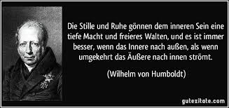 Die Stille Und Ruhe Gönnen Dem Inneren Sein Eine Tiefe Macht