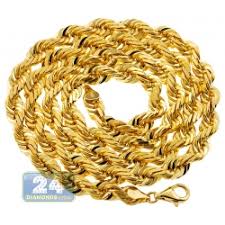 Pure gold is 24 karats and most valuable because it is 100% pure gold. Real 10k 14k Gold Mens Chains Solid Gold Necklace For Women