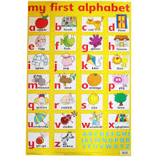 my first alphabet wall chart educational toys and educational games at the works