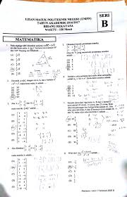 Contoh soal umpn polinema 2019. Soal Umpn 2016 Rekayasa Iozy Blog