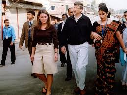 Bill and melinda gates, two of the richest people in the world. Df Uia4a9qnadm