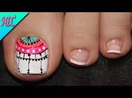 Sin embargo, las uñas de los pies tienen un crecimiento mucho. Diseno De Unas Para Pies Mandalas Para Principiantes Mandalas Nail Art Nlc Youtube Unas De Pies Sencillas Manicura De Unas Decoracion De Unas Mandalas