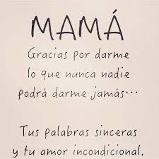 Gracias por enseñarme a ser fuerte, mamá. Gracias Mama Frase De Amor Reflexion Y Vida ãƒ„ Facebook