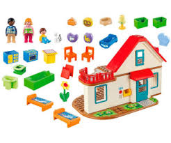 So wurde aus dem etwas zu farbenfrohen haus ein cooles landhaus. Playmobil 1 2 3 Einfamilienhaus 70129 Ab 32 97 August 2021 Preise Preisvergleich Bei Idealo De
