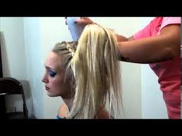 Learn this hair, live this hair until you can make a poof and get your hair ready with your eyes clothed! How To Do Cheerleading Competition Hair With Poof And Crazy Curls At Cheer Time And More Youtube