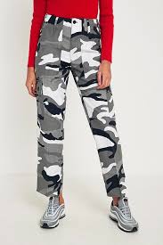 Black And White Camo Pants Urban Renewal Vintage Surplus Black And White Camo Cargo Trousers White Camo Camo Cargo Pants Cargo Trousers