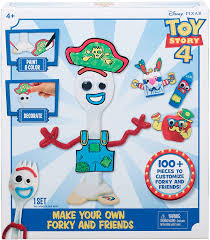 Please check license info in the source link for additional information. Amazon Com Disney Pixar Toy Story 4 Make Your Own Forky And Friends Creative Art Toy Activity Gift For 5 To 7 Year Olds Toys Games