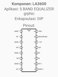 The graphic equalizer shown here is based on the ic la3600 from sanyo semiconductors. 5 Ch Grafiq Equalizer La3600 Mas Ikhin Web Blogs