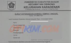Mudahnya Membuat Surat Keterangan Domisili Di Kelurahan Opikini