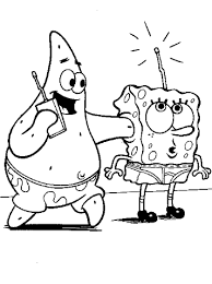 Dibujos Para Colorear Bob Esponja