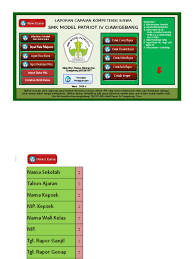 E rapor smk mitra industri. E Rapor Semua Jurusan Pdf