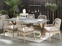 Why don't you put this handsome table in your formal dining room and add a patterned jute rug underneath for some added warmth and color? Dining Sets Up To 70 Off Beliani De