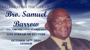 Funeral Service Of The Late Brother Samuel Barrow