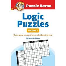 Paintings and photos are fun, but you know what's more fun? Puzzle Baron S Logic Puzzles Volume 2 Paperback Target