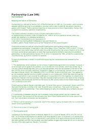 Be it enacted by parliament in the twelfth year of the republic of india as follows: Partnership Partnership Law 346 Partnership Meaning And Nature Of Partnership Studocu