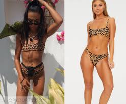 Natasha isn't looking for a fling, she wants real love. Love Island Au Season 1 Week 5 Tayla S Leopard Print Bikini Shop Your Tv
