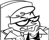 Dexter's laboratory coloring pages are a fun way for kids of all ages to develop creativity, focus, motor skills and color recognition. Dexters Laboratory Coloring Pages All Kids Network