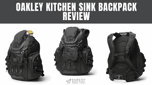 The top storage compartment on the oakley kitchen sink is compression molded to protect eyewear or use it for a media player and take advantage of the headphone port. Oakley Kitchen Sink Backpack Review Expert World Travel
