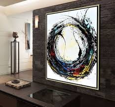 Modern Art Home Decor Circle Painting Modern Abstract Painting Abstract Art Painting