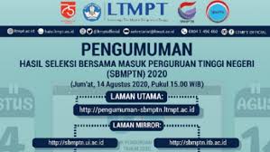 Daftar nama lulus lolos utbk sbmptn 2020 2021 unhas. Sbmptn 2020 167 653 Orang Lulus Seleksi Di 85 Ptn Se Indonesia