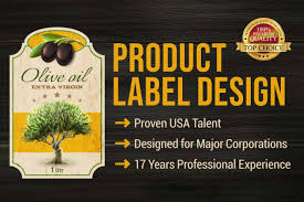 Yellow dog illustration product label. Create Top Selling Product Labels By Ij58346 Fiverr