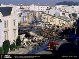 A San Francisco Bay Area Earthquake Measuring 7 1 In Magnitude Killed 67 And Injured Over 3 Earthquake Damage San Francisco Earthquake San Francisco Bay Area