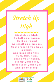 Bird Songs For Kids Stretch Up High Action Rhyme Movement Songs For Preschool Classroom Songs Preschool Songs