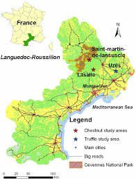 Map Of Languedoc Roussillon And Location Of The The Study Sites Download Scientific Diagram