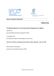 This was found by aggregating across different carriers and is the. Madrid System Online Workshop By Wipo Peatix