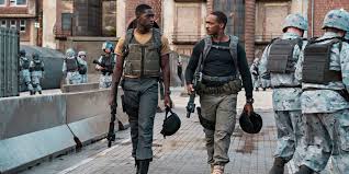 Check out the new official trailer for outside the wire! Outside The Wire 2021 Netflix Film Review The Hollywood Outsider Film And Television Podcast Reviews