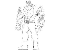 Dinosaur abcs and 123s coloring page. X Men Colossus Coloring Pages Coloring Home