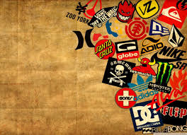 Aesthetics digital wallpaper, vaporwave, kanji, chinese characters. Graffiti Skateboard Logos Wallpapers On Wallpaperdog