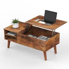 Add style to your home, with pieces that add to your decor while providing hidden storage. Bigzzia Wooden Lift Top Coffee Table With Hidden Compartment Storage Cabinet Metal Frame Pop Up Cocktail Table Modern Furniture For Home Living Room Walnut Walmart Com Walmart Com
