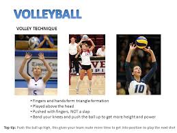 The ball is usually played with the hands or arms, but players can legally strike or push (short contact) the ball with any part of the body. Volleyball Underarm Service Ppt Video Online Download