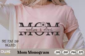 Download Mom Split Kids Name Svg Mothers Day Svg 1320035 Cut Files Design Bundles