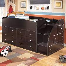 Huge selection with the best styles, brands and prices available. Embrace Loft Bed W Drawers And Right Steps Signature Design Furniture Cart