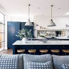 Pictures of top 2021 kitchen designs, diy decor, wall & cabinet colors & remodel tips. Navy Kitchen Ideas To Add An Element Of Rich Colour And Sophistication