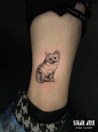 Pomeranian Spitz Haytap Dovme Dovme Dovmesanati Istanbul Istanbuldovme Tattoo Tattooart Tattooartist Istan Tattoos Dog Tattoos Tattoos For Guys