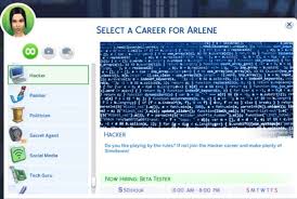 Wie zum beispiel eine fehlgeburt. Hacker Career Mod For The Sims 4 Download