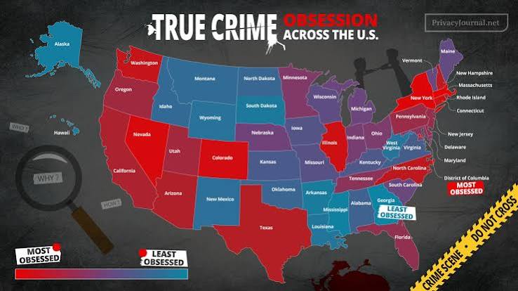 America's True Crime Obsession, Mapped