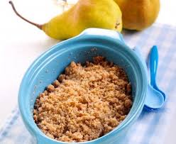 Crumble A La Poire Recette Crumble Poires Recettes De Cuisine Recette Crumble