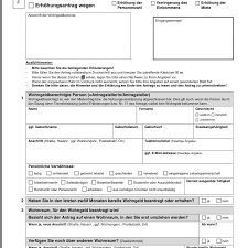 Hartz iv hingegen ist eine sozialleistung, die sowohl an einkommenslose als auch an einkommensschwache personen als aufstockende leistung gezahlt wird. Wohngeldantrag Direkt Von Der Gemeinde Wohngeld Antrag Formular