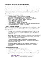 Dystopias Definition And Characteristics