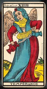 Temperance (xiv) is the fourteenth trump or major arcana card in most traditional tarot decks. Tarot Card 14 La Temperance Drawing By Mary Evans Picture Library
