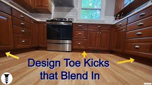 Diy Cabinet Toe Kicks Youtube